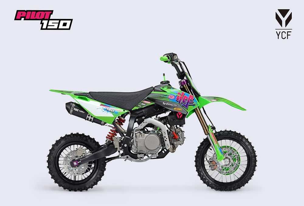 YCF PILOT 150 LIMITED – GREEN 2025, oficjalne zdjęcie produktowe 6