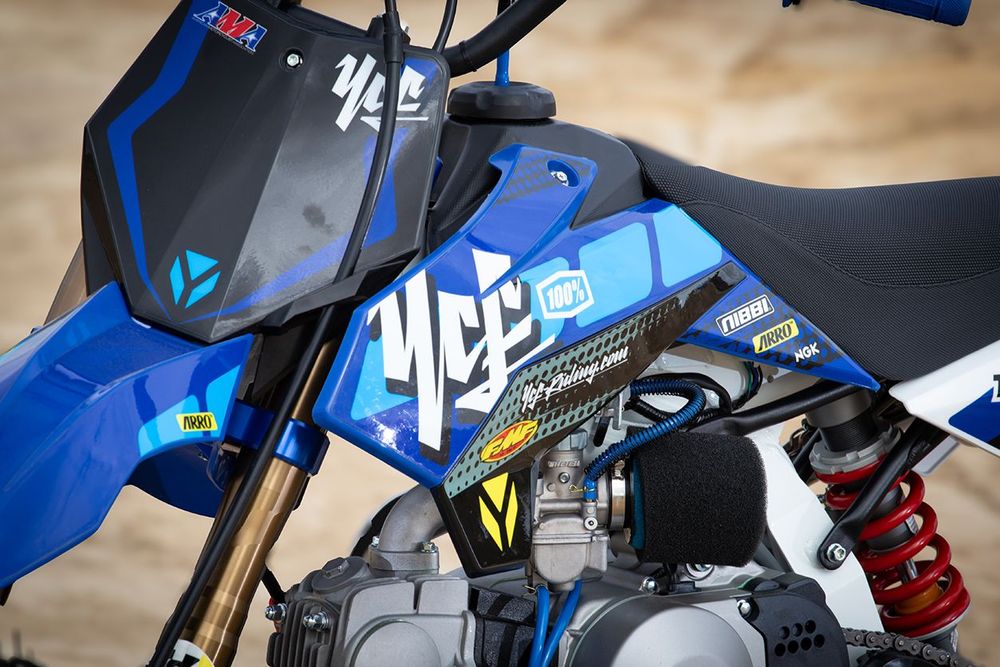 YCF START 125S LIMITED – BLUE 2025, oficjalne zdjęcie produktowe 7